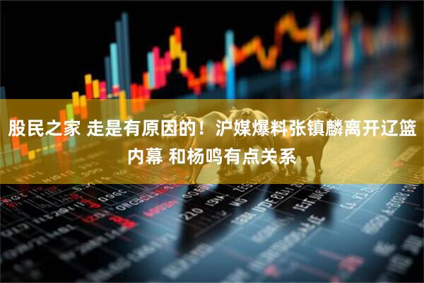 股民之家 走是有原因的！沪媒爆料张镇麟离开辽篮内幕 和杨鸣有点关系