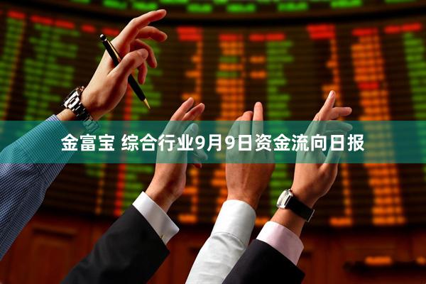 金富宝 综合行业9月9日资金流向日报